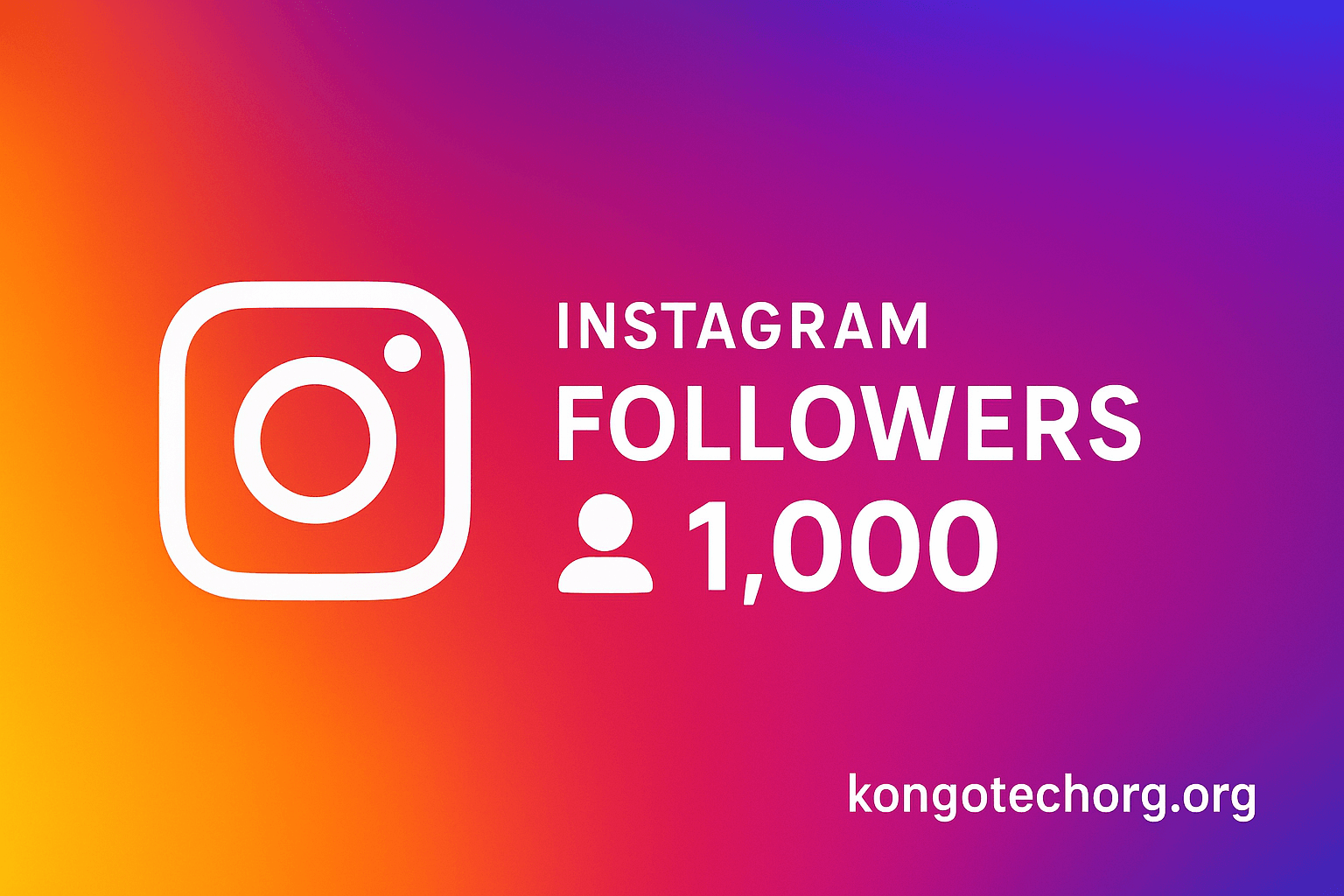 Instagram Followers Kongotech