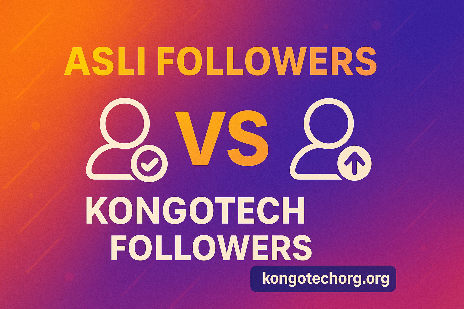 Asli Followers Kongotech vs Organic Followers – Complete Guide